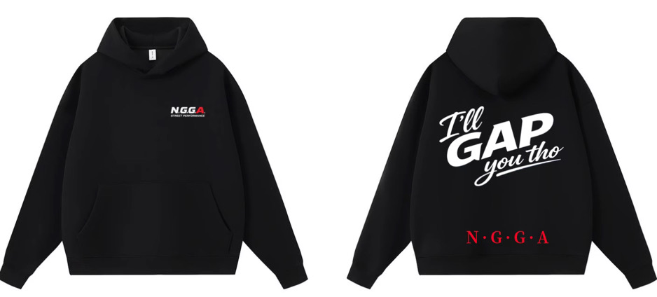 I'll Gap You Tho — Hoodie, front and back