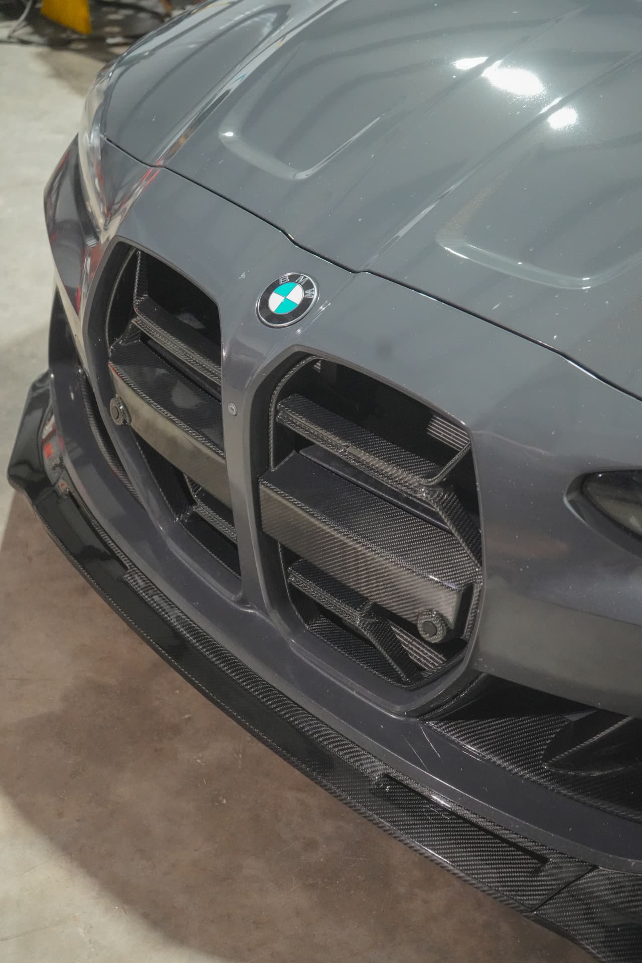BMW M3 carbon detail