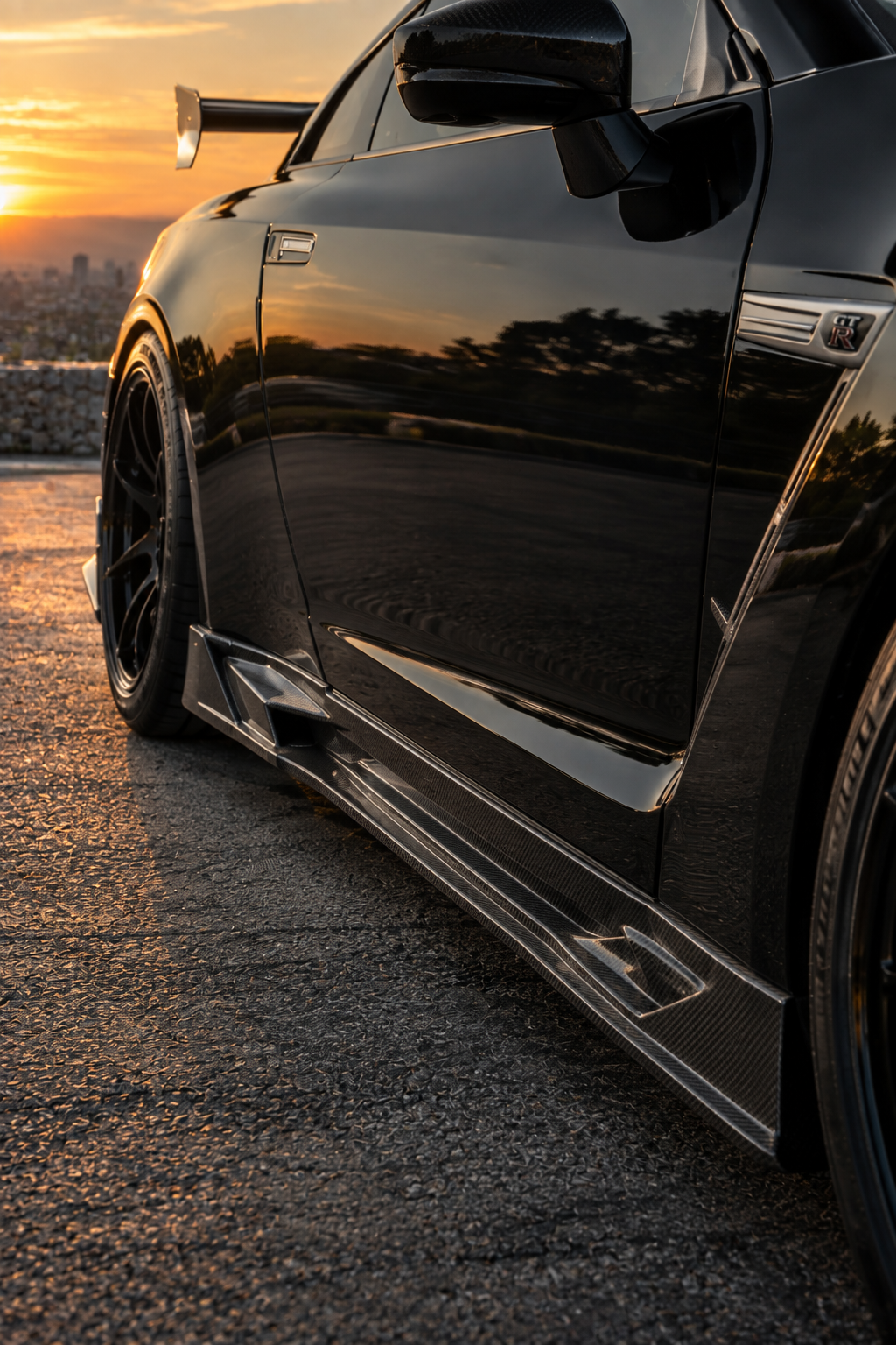 Nissan GT-R carbon detail